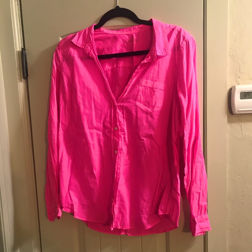 Hot pink Lilly Pulitzer top